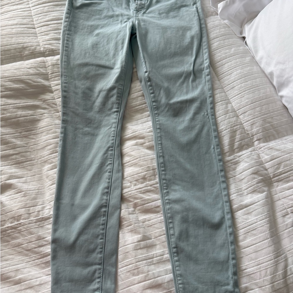 7 For All Mankind Pale Mint Jeans